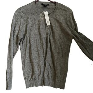 August Silk Gray Women's Cardigan